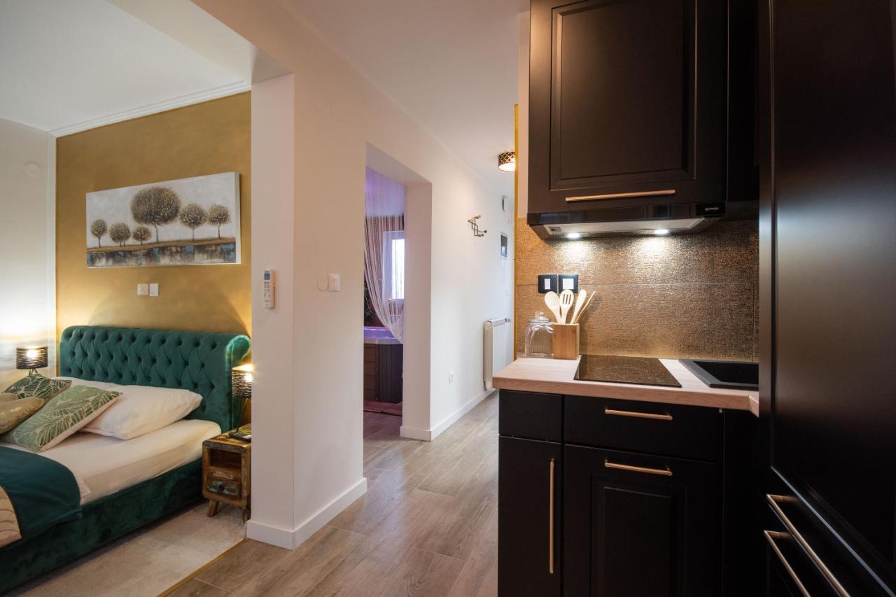 Wellness Studio D'Or - Exclusive New Apartment With Whirlpool, Sauna, Sunny Terrace, Private Parking Porec Esterno foto